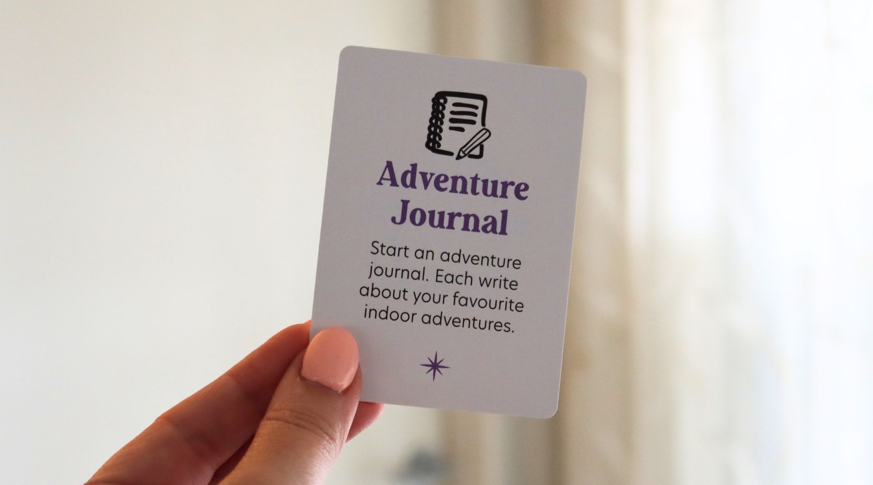 Adventure Journal: Capture Your Indoor Adventures!